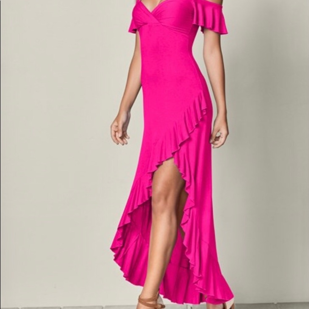 Sexy pink dress